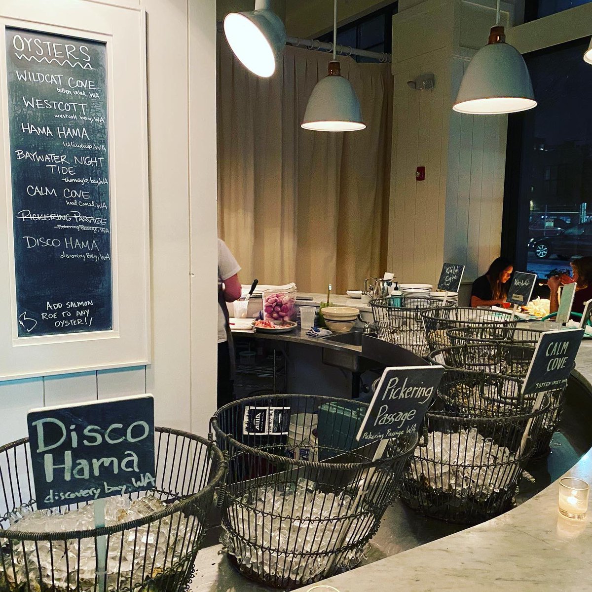 wildAKpollock's tweet image. Adorable restaurant, adorable presentation, adorable chef and of course: adorable a Wild Alaska Pollock! Cheers to closing the night with dumplings for #WildAlaskaPollockweek in true traditional Eastern European style! Get her and get some yourself ASAP! #TeamWildAlaskaPollock