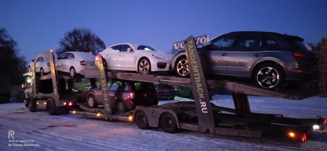 Автовоз и красивый цвет неба. #перевозкаавтомобилей по РФ, СНГ и Европе. Звоните по тел. +74995530269, или оставляйте заявку на сайте tandemtrack.ru #новаялогистика