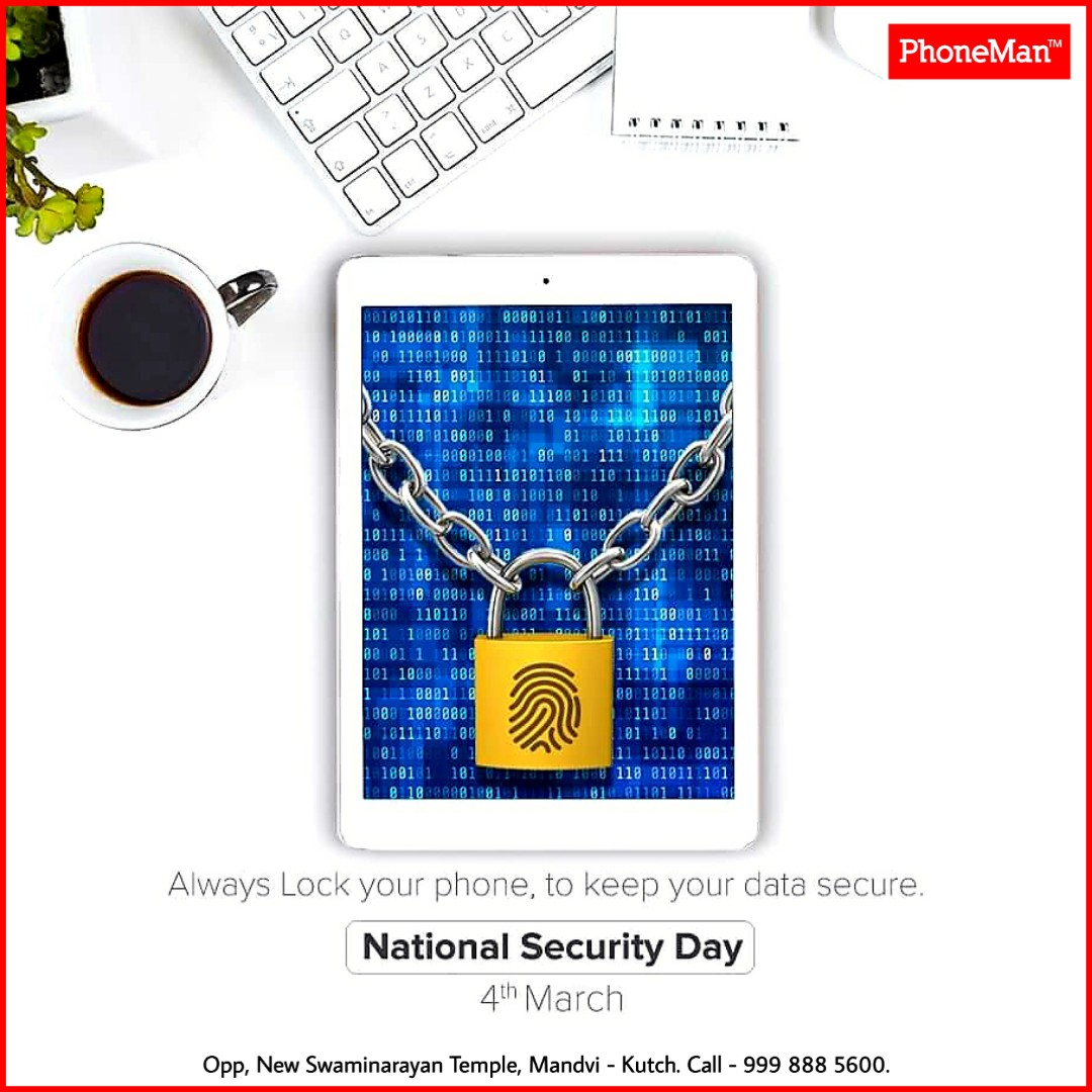 ThinkPhoneMan's tweet photo. Shield yourself from data thefts and hacks. Your privacy is everything.

National Security Day
 
#PhoneMan 
#ThinkMobileThinkPhoneMan 🏪 https://t.co/ydaxuNWlvb