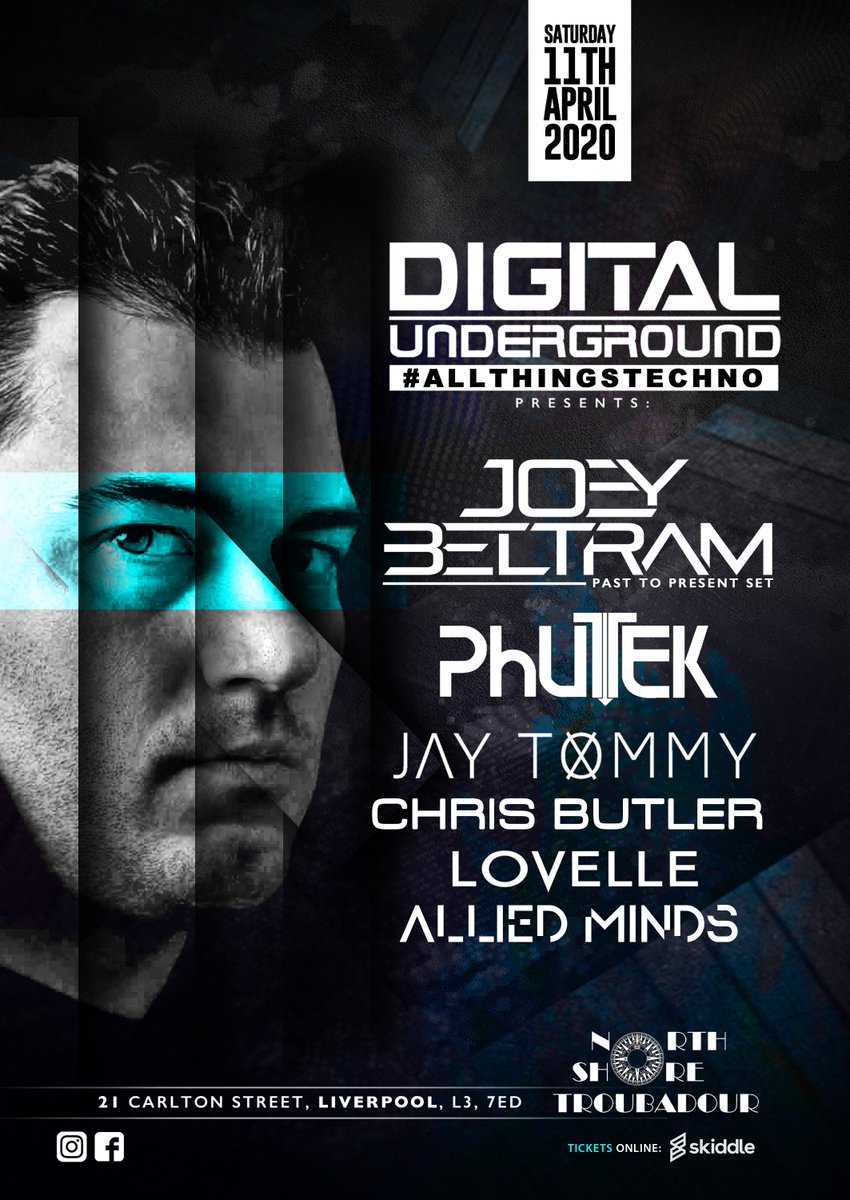 DIGITALDJS2019's tweet photo. Digital underground Liverpool presents Joey beltram Tickets https://t.co/GvdQVZUAfl https://t.co/uOZWJ2Tsiy