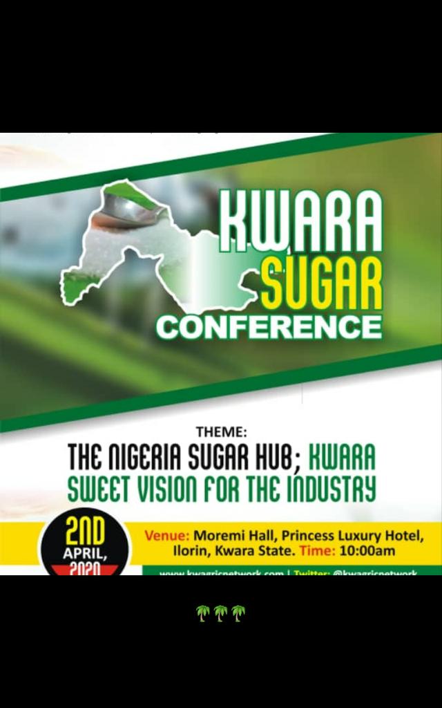 Kwagricnetwork's tweet photo. Sugar is one of the most ubiquitous seasonings in the world—it has been an important crop and commodity since ancient times, and is still used to flavor foods all around the globe. 
Let's accelerate Nigerian sugar hub together.

Register for #KSC2020 at https://t.co/7w31vIbDte https://t.co/6G2iMpH4SO