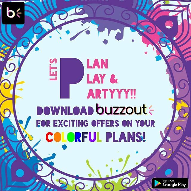 lookouttapp's tweet photo. GET 20% OFF ON HOLI EVENTS ONLY THROUGH BUZZOUT💥
.
HURRY UP, EARLY BIRD PASSES WILL BE SOLD OUT SOON⏳
.
GRAB YOUR PASSES NOW ON @buzzout.in .
DOWNLOAD THE APP,  LINK IN BIO👉🏼 https://t.co/idaYGIg2Ie https://t.co/toBNmnmAvt