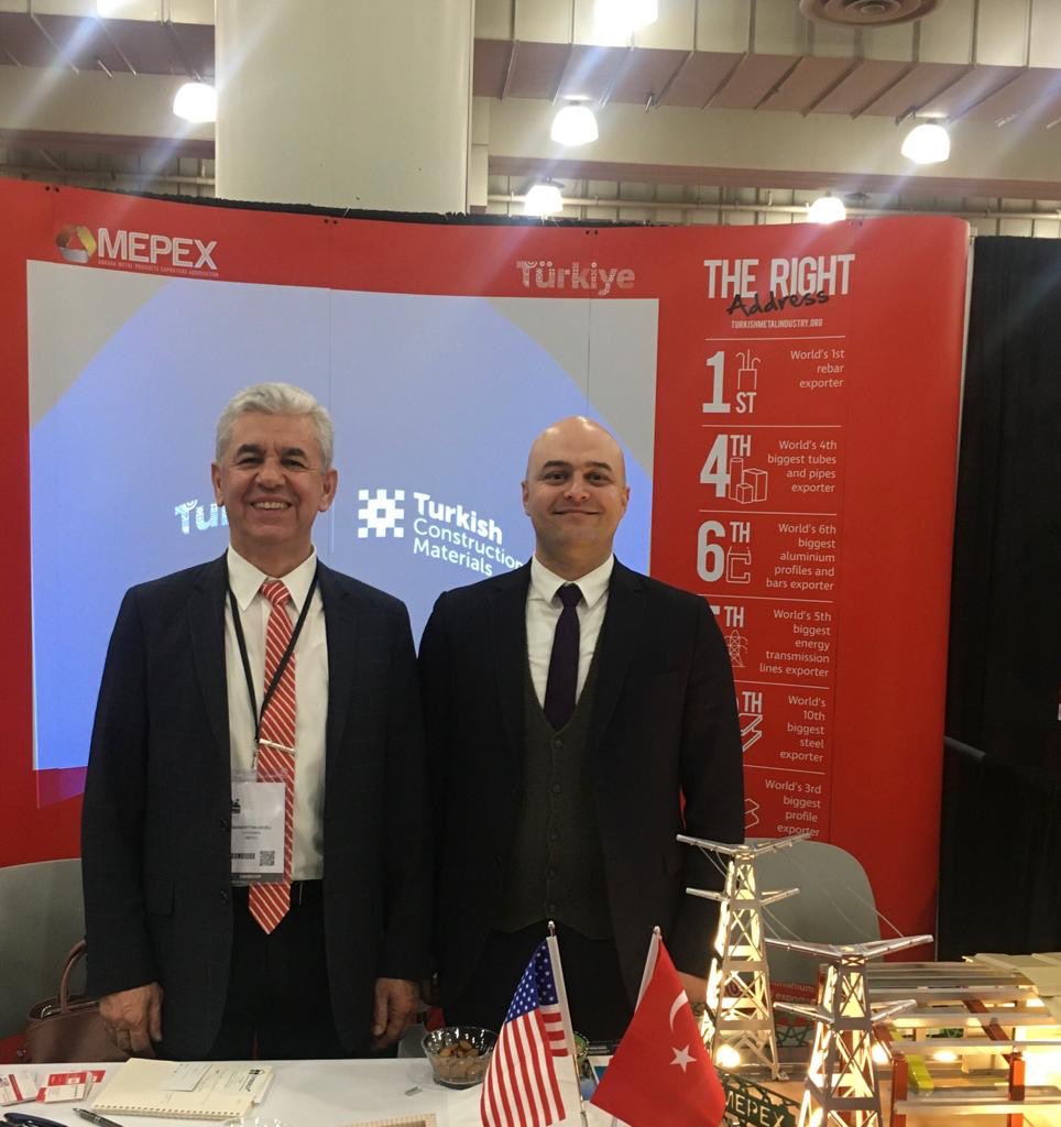 mepexofficial's tweet photo. 3-4 Mart tarihleri arasında Newyork ABD de gerçekleştirilen New York Build 2020 fuarındayız... @newyorkbuild #NewYorkBuild #mepex #turkey #turkishexporters #discoverthepotentialofturkey🇹🇷 #exporter #newyork #javitstcenter #abd #construciton #exhibition https://t.co/UN2grI419T