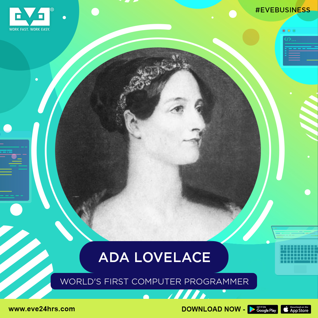 Throwback to those days when tech was considered to be an all male profession! 

EVE Available on Android, Web & iOS
Download NOW!
#EveApp
#EveFacts
#EveBusiness
#EveBusinessApp
#FollowingTheTrend
#WorkFastWorkEasy
#IWD2020
#InternationalWomensDay
#WomensDay2020