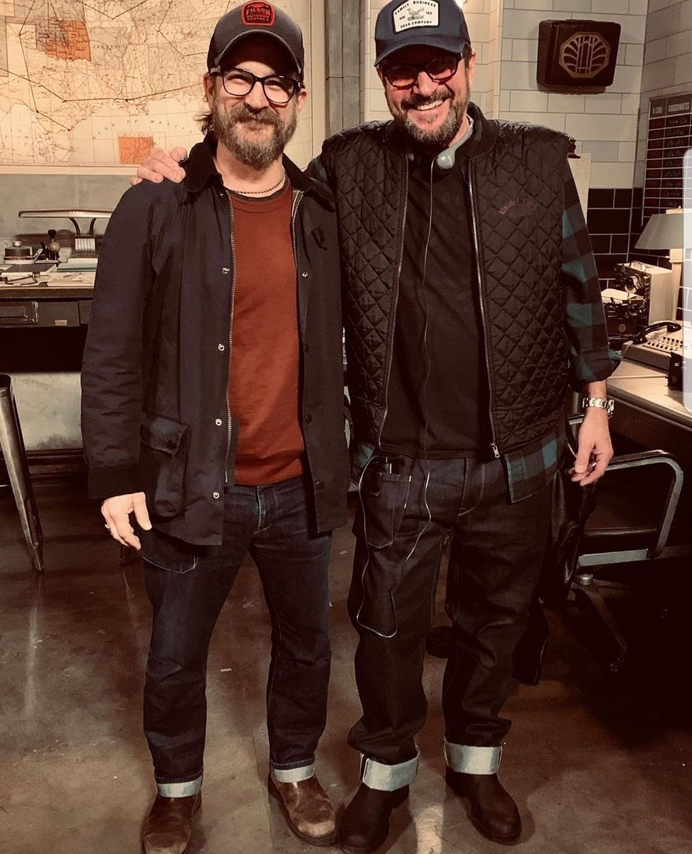 rsjrfanworld's tweet image. 🎵 "One last time"🎶 
As @dicksp8jr takes the reins for his final @cw_spn, here's maybe the last onset photo with him and Brad Creasser. And a nostalgic look back at some others. 
Somebody hold me!😭