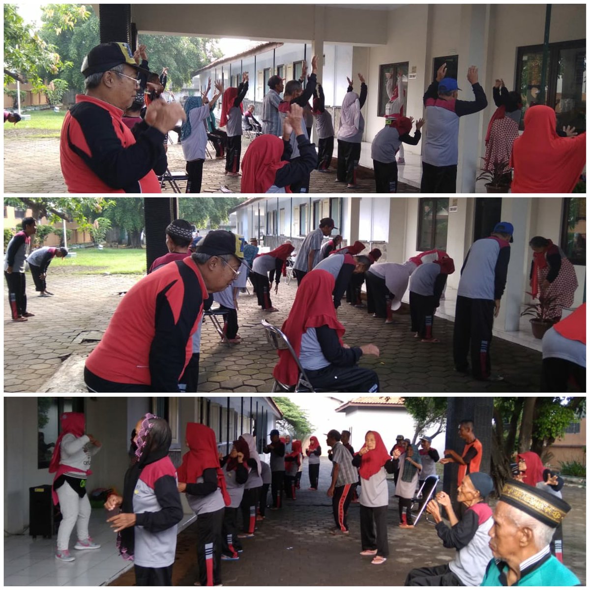 pantibojongbata's tweet photo. Kegiatan Fisik Senam Lansia bagi Penerima Manfaat Lanjut Usia di Lingkungan Panti Pelayanan Sosial Lanjut Usia Bojongbata Pemalang dan Rumah Pelayanan Sosial Lanjut Usia Klampok Brebes. @dinsosjateng @ganjarpranowo @TajYasinMZ @sarwapramana https://t.co/qE8RfiUdrv