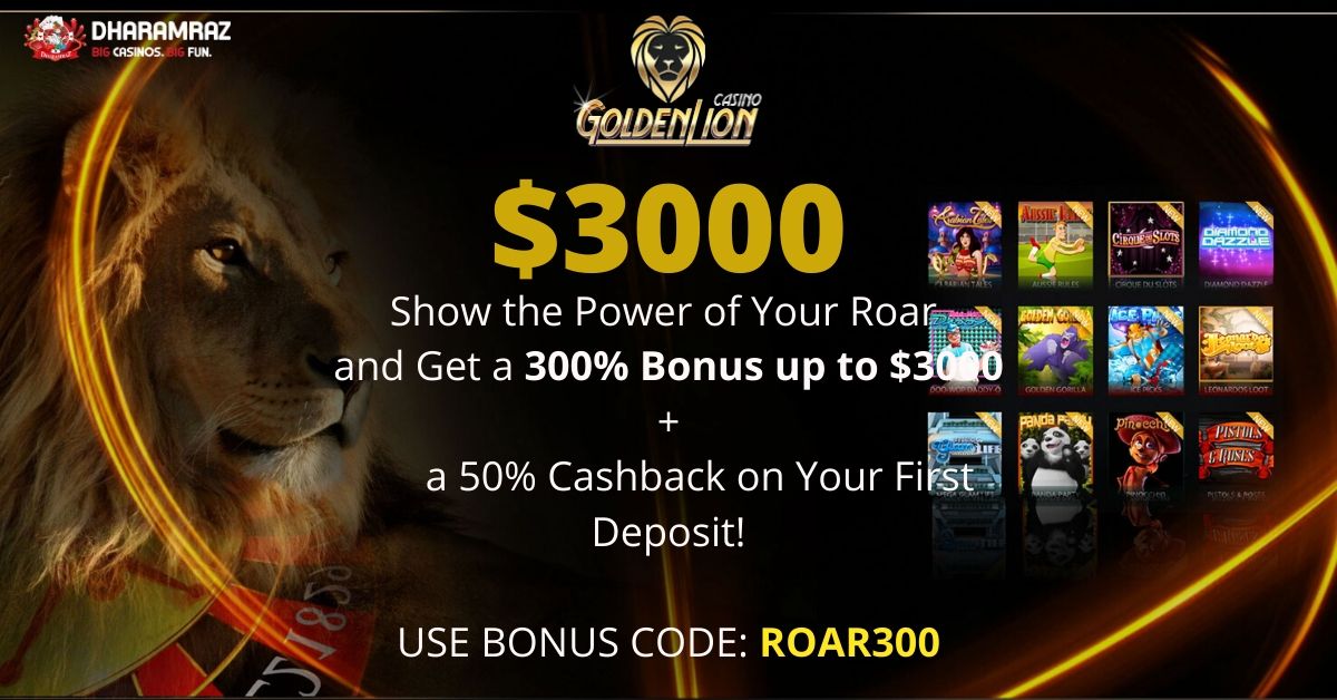 Golden Lion Casino No Deposit Bonus 2020