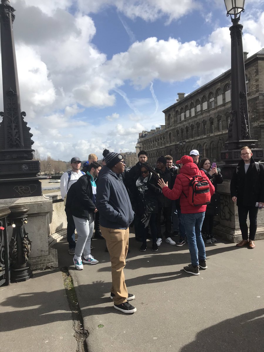 dryantonucci's tweet photo. @widenersba study abroad. We are now in Paris. Looking forward to experiencing Parsien culture. https://t.co/ONS8KuBRs4