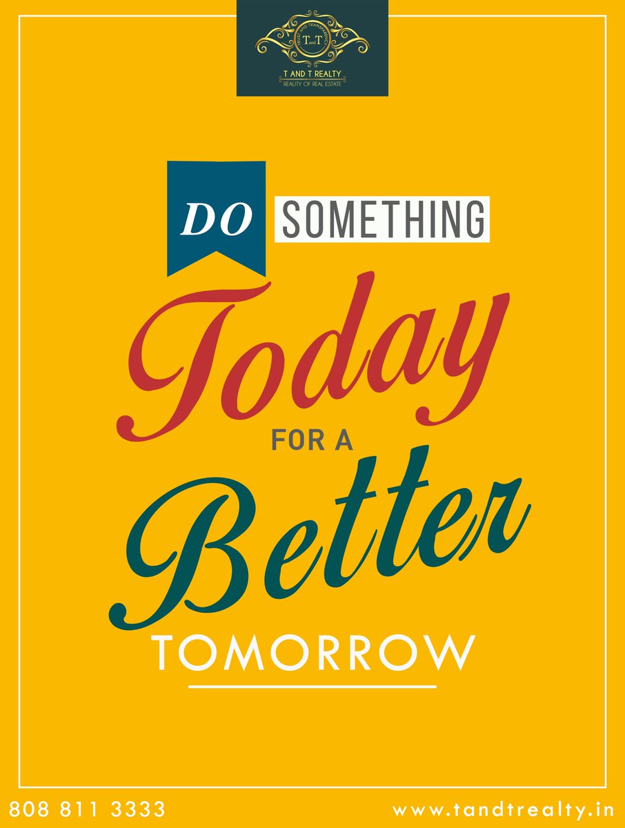 tntrealtyin's tweet photo. Thought of the day!
Follow us for more motivational quotes.
.
.
.
.
.
#thoughtoftheday #dailythoughts #lifelesson #successlife #motivationalquotes #salesmotivation #entrepreneurship #sucessful #successquotes #productive #dailyhabits #achieveyourgoals #chaseyourdreams https://t.co/ejmpcnqMwC