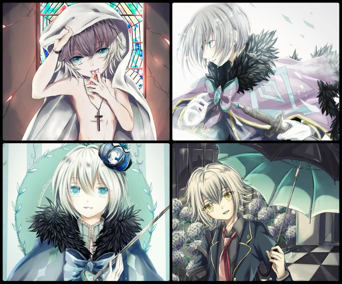 #皆さんの描く白髪の塗り方が見てみたい
参考にはならない 