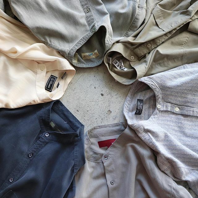 decadance1002's tweet photo. .
Various design no-collar shirts
.
#decadance#decadance_tokyo 
#used#vintage#vintageclothing 
#高円寺#高円寺古着屋#古着屋 https://t.co/kuU438IeTQ https://t.co/PlXXYZp5tz