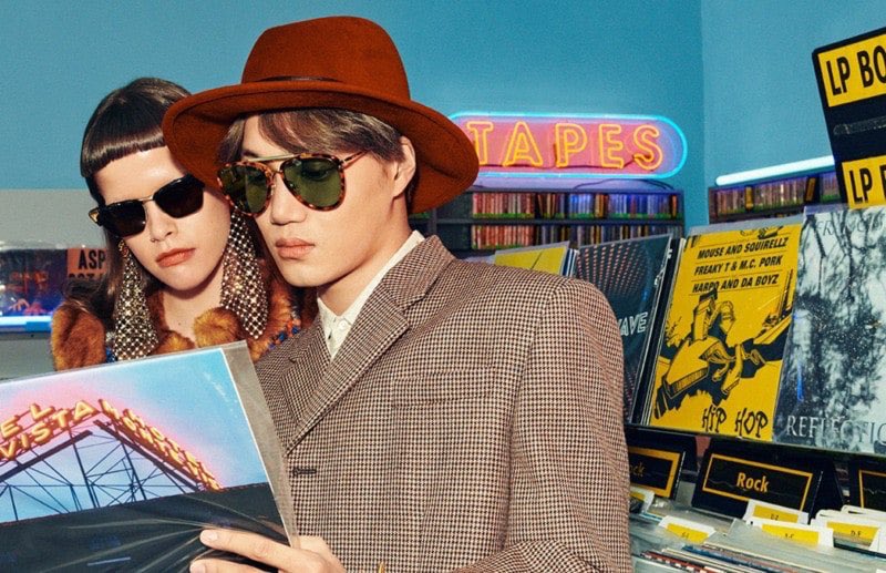 Koreative_INA's tweet photo. .@gucci merilis kampanye terbaru Spring/Summer 2020 untuk lini Eyewear mereka yang menampilkan #Kai @weareoneEXO sebagai model. September tahun lalu, Kai diumumkan sebagai global ambassador #Gucci pertama yang berasal dari Korea. Satu emoji untuk Kai #EXOexo? 😎 https://t.co/9mCZmvWyN9