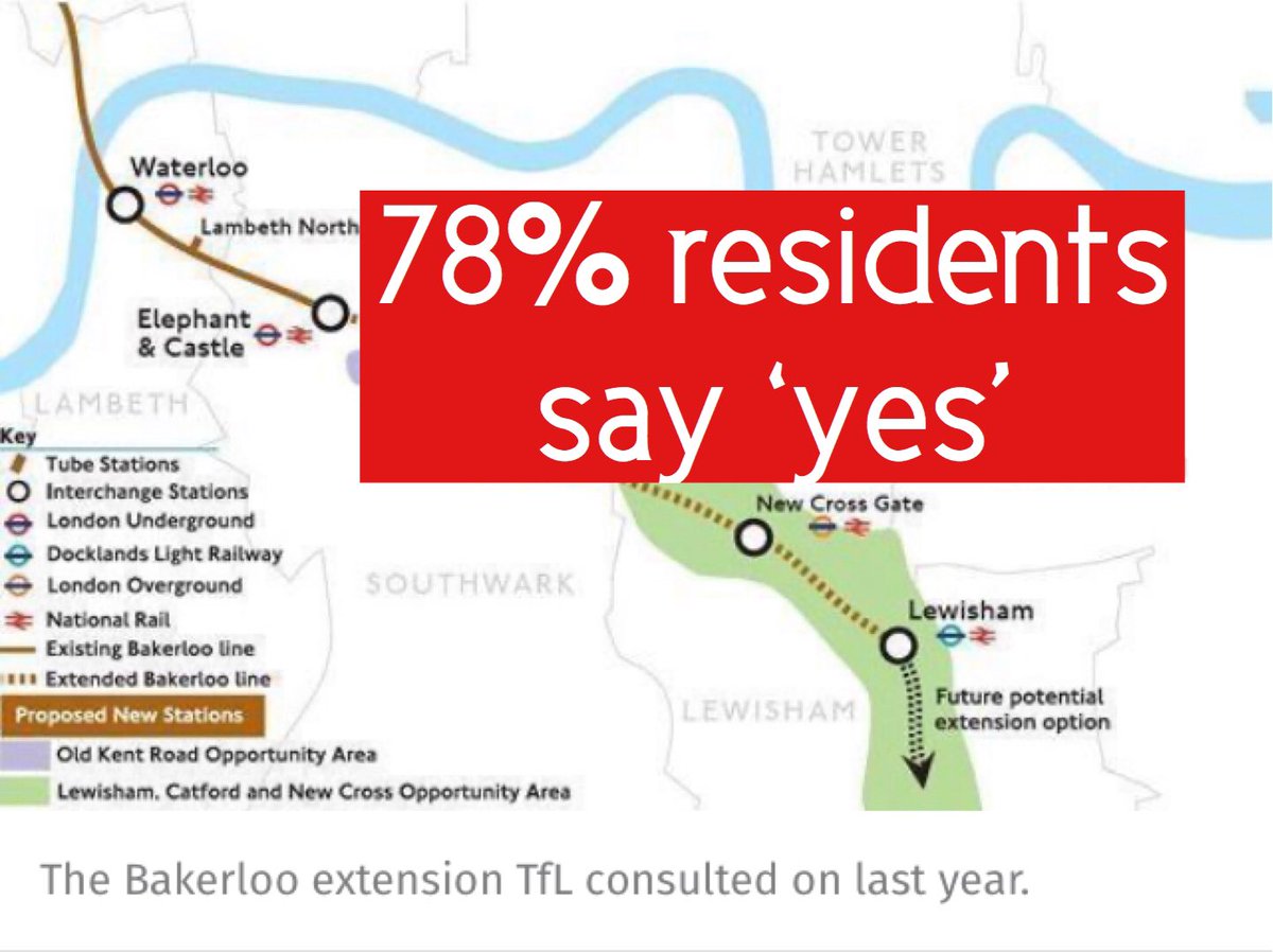 Bromley Tories say NO to Bakerloo Line investment in our borough. BUT ...
