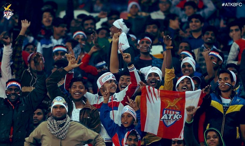 Proud of the team's work throughout the season but we still have one home game left to turn the tie around. We need you KOLKATA to get to the final, raise your hands if you are coming to Salt Lake on Sunday. It’s not over until it’s over. Vamos ATK. #AamarBukeyATK