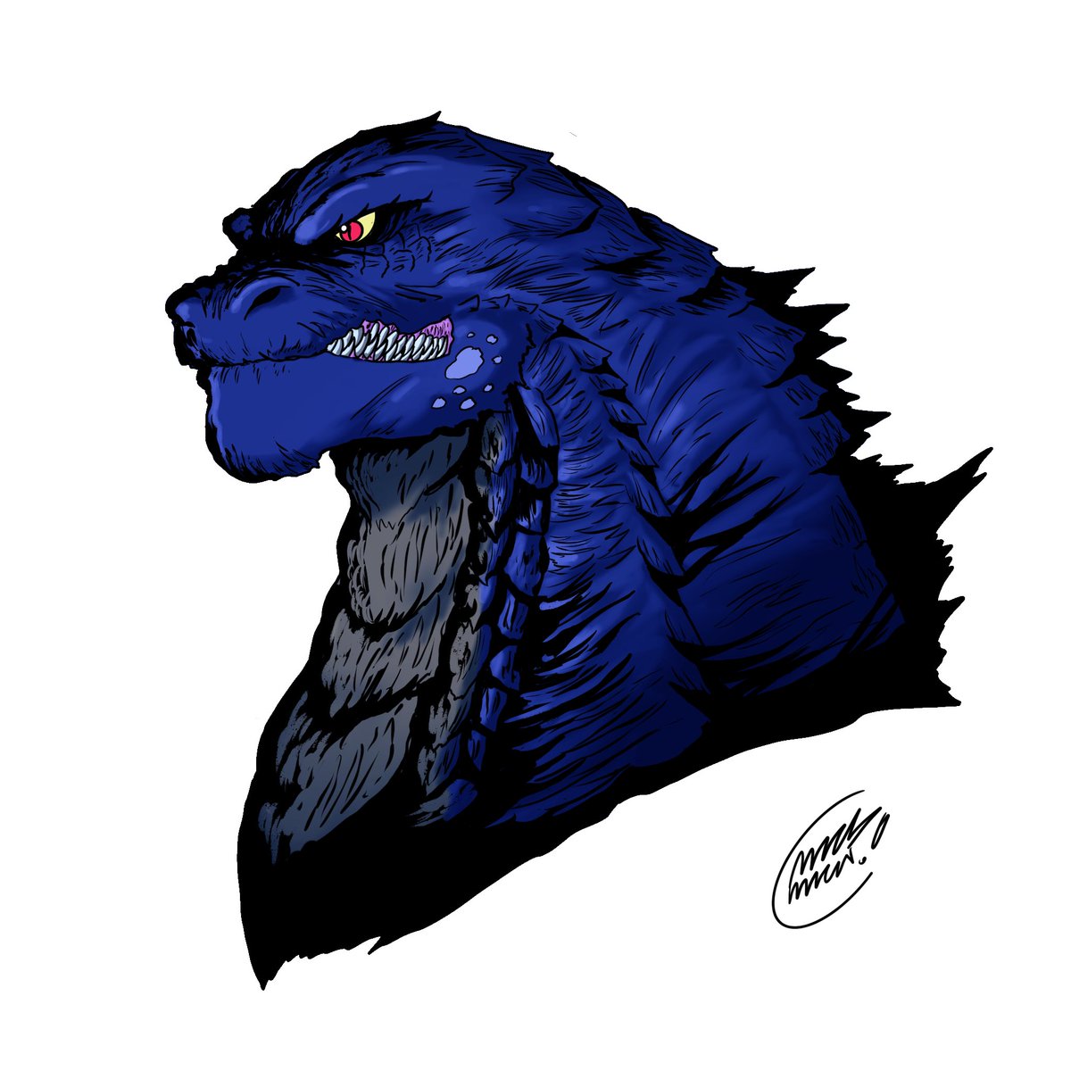 MackAttackArt's tweet photo. Iโm trying catch upon #monstermarch2020 .
Day 1 - #godzilla is done
Day 2 - #angurius WIP
Day 3 - #biollante WIP .
.
#drawing #graphicart #instart #christianmack_art #kaiju #monster #Dragons #anime #giantmonster #monster #gojira #tokyokingdom #legendary #toho
#KJMM2020 https://t.co/7nEBqWZZI2