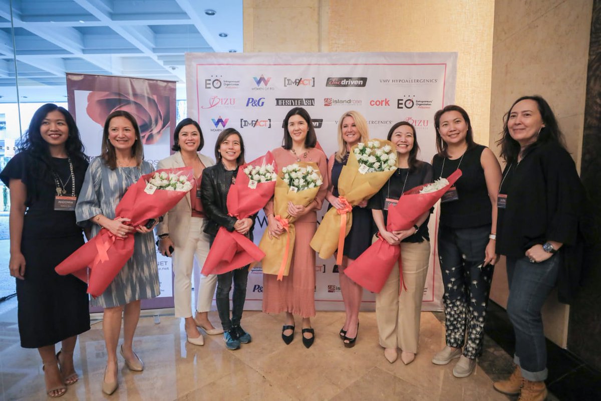piacayetano's tweet photo. This #WomensMonth, I ask my fellow Filipinas this: how does being a woman help you achieve your goals & of those around you?
I pondered on this question as a panelist at the Entrepreneurs’ Organization (EO) women's event yesterday. @EntrepreneurOrg #getmoretour #themoremethod https://t.co/ugk1Btu913