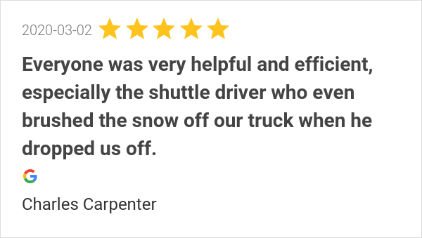 ParknJetSLC's tweet photo. New 5.0-star Review: "Everyone was very helpful and efficient, especially the shuttle driver who even brushed... https://t.co/OgwaRPPFMU