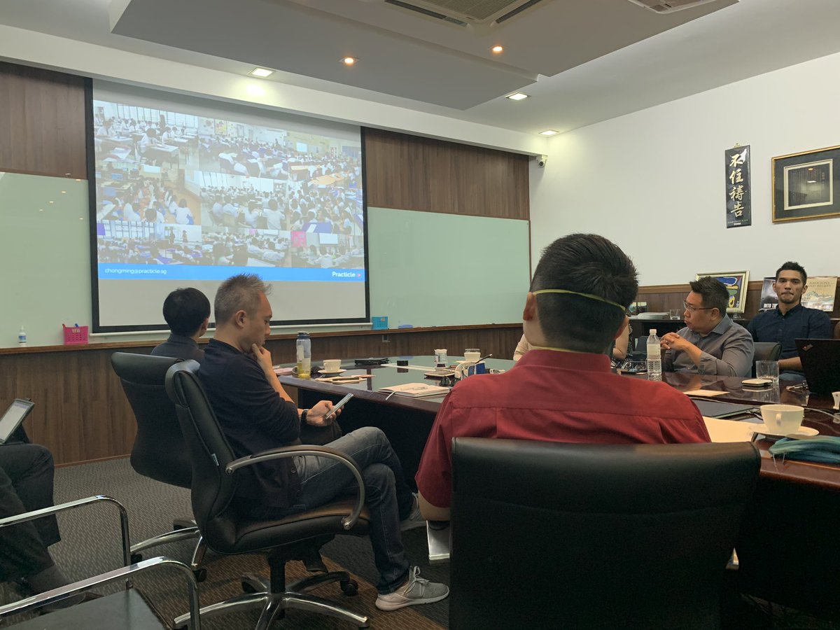 mrkempnz's tweet photo. Great afternoon at @myfairviewib in KL, Malaysia. Learning about their philosophy for learning. The @EduSpaze teams had the opportunity to share their edtech solutions and discuss best fits to solve problems #edtechSG @NikoLindholm https://t.co/PKGxZcEymu