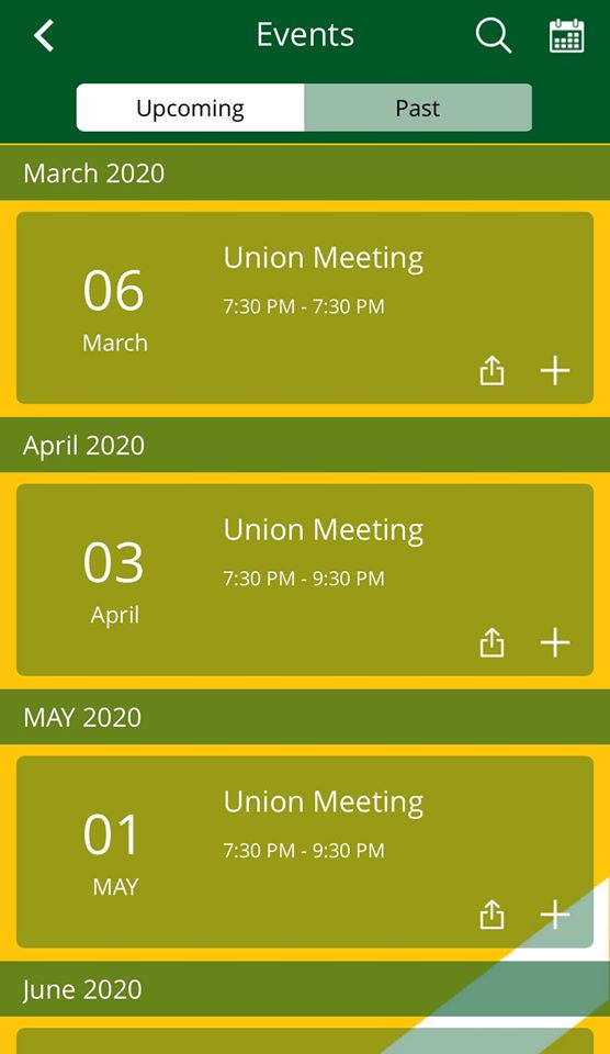 InsulatorsL's tweet photo. When you need the latest info on any upcoming meetings and events, check out our app. Download it today on the Apple Store or Google Play. #WhenWednesday #Local2 #UnionPride https://t.co/4FS68BIgI3