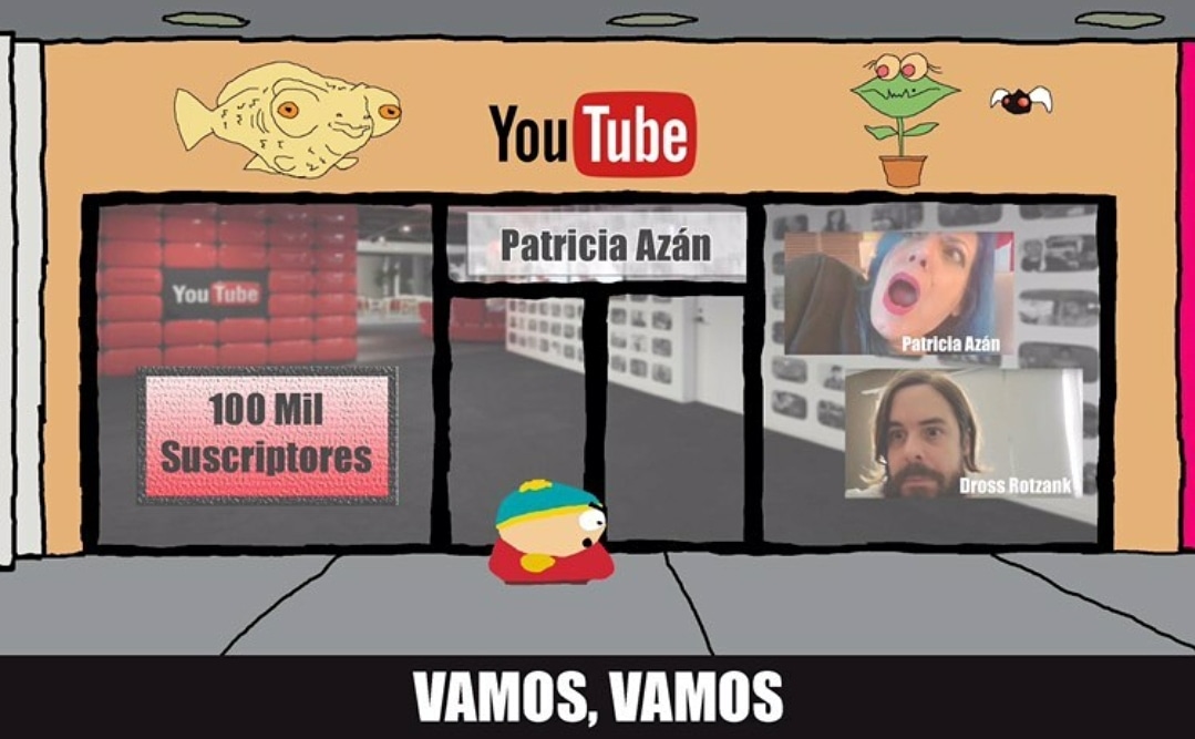 Pattyazan's tweet photo. No falta mucho para llegar a 100k en YOUTUBE , si todos comparten el canal con sus amigos llegamos en nada!! QUE ESPERAN? Si llegamos SUELTO LA COLABORACION CON @eldiariodedross Y HAGO FE +1!
😊😊😊😊😊☺☺☺☺☺☺
YOUTUBE PATRICIA AZAN 
https://t.co/ifA9kcPrCj
Arte: @jeanca07b https://t.co/JFdfjWZkQC