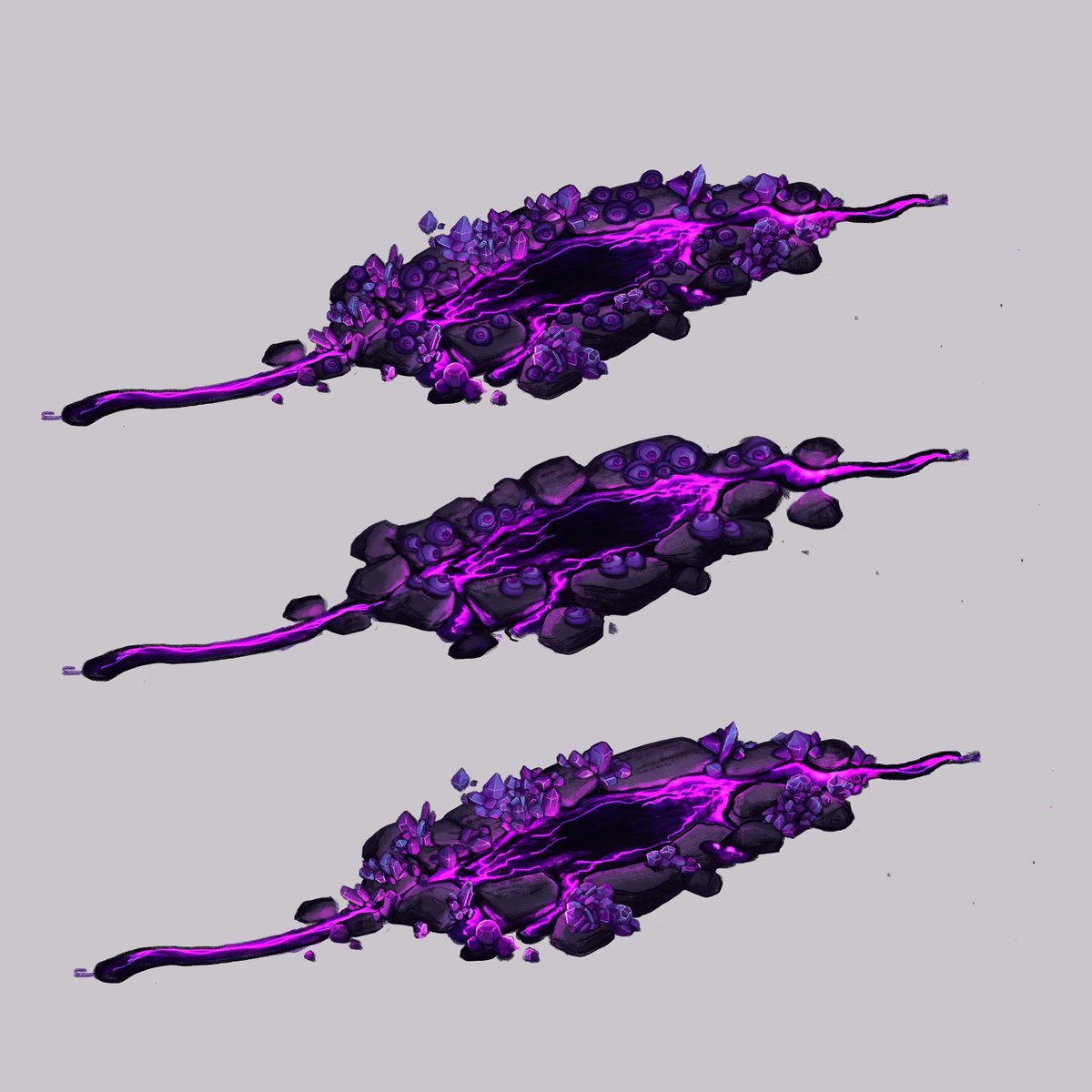 NeverlightGames's tweet photo. Variations for one of our enemy portals.

#rpg #videogames #indiedev #gamedev #portal #conceptart https://t.co/FWCYfKkyFP