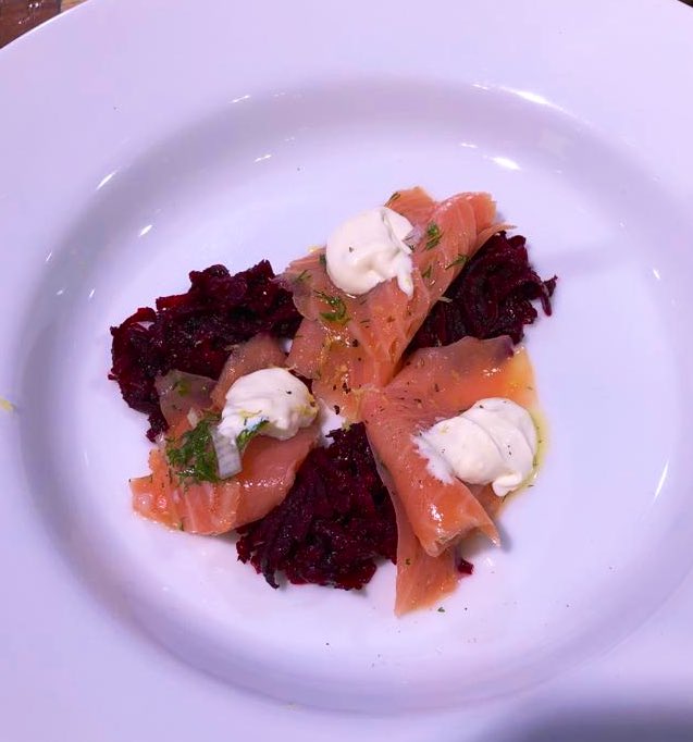 ICG Cookery Competition (@icgcompetition) on Twitter photo And serve... Gin & Tonic salmon 😍
<a href="/LWCookerySchool/">Lesley Waters</a>, <a href="/stevejamesltd/">Steve James Ltd</a>, Connor & Harry will be doing demos throughout the day!
#HotelRestaurantCatering #teflondsa And serve... Gin & Tonic salmon 😍
<a href="/LWCookerySchool/">Lesley Waters</a>, <a href="/stevejamesltd/">Steve James Ltd</a>, Connor & Harry will be doing demos throughout the day!
#HotelRestaurantCatering #teflondsa