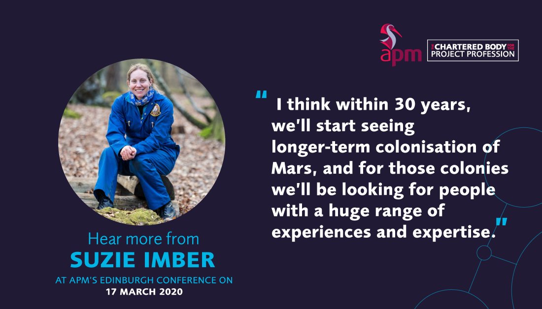 APMProjectMgmt's tweet photo. We spoke to Dr Suzie Imber, Associate Professor in #SpacePhysics at the @uniofleicester and keynote speaker at the APM Power of Projects Conference Edinburgh about her career and the latest projects she is working on. Read the full article: https://t.co/lOq0N5AIBV #pmot #APMconf https://t.co/VJ4E9rx1yP