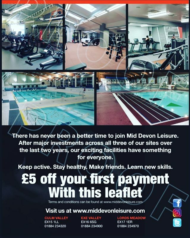 Have you received our leaflet through your door? Thinking about joining? Know someone who is thinking of joining? £5 off your first payment with this leaflet! Don’t forget to bring in the original leaflet. No photo copies or screenshots ift.tt/2Ig2lU4