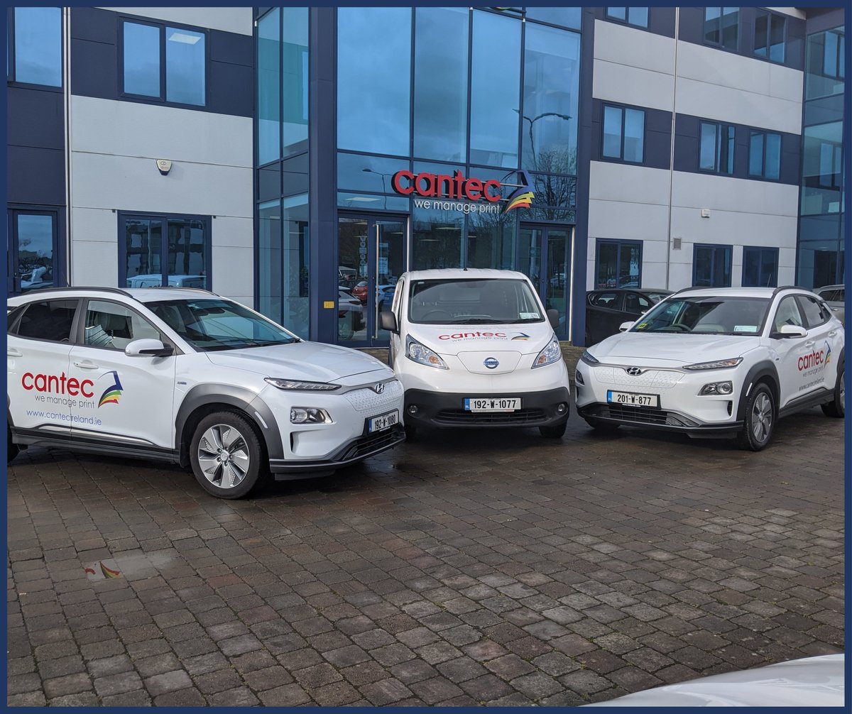 CantecGroup's tweet photo. Cantec are thrilled to hand over the keys of our newest electric vehicle to Dave Clynes who has recently joined the team - Cantec are committed to reducing our emissions and making further positive impacts to improve our sustainability. #electricvehicle #green  #sustainability https://t.co/vZB05ZTcNT