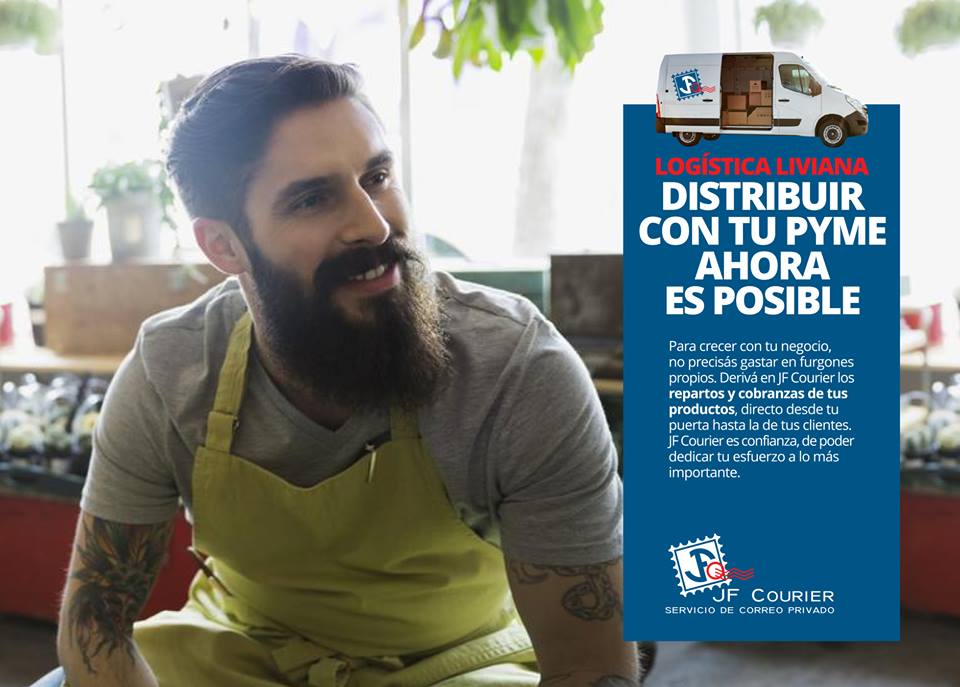 JFCOURIERBOX's tweet photo. Para crecer con tu negocio, no precisas gastar en furgones propios. Derivá en JF Courier los repartos y cobranzas de tus productos, directo desde tu puerta hasta la de tus clientes.
JF Courier es confianza, de poder dedicar tu esfuerzo a lo más importante. https://t.co/aQLPLU1rWu
