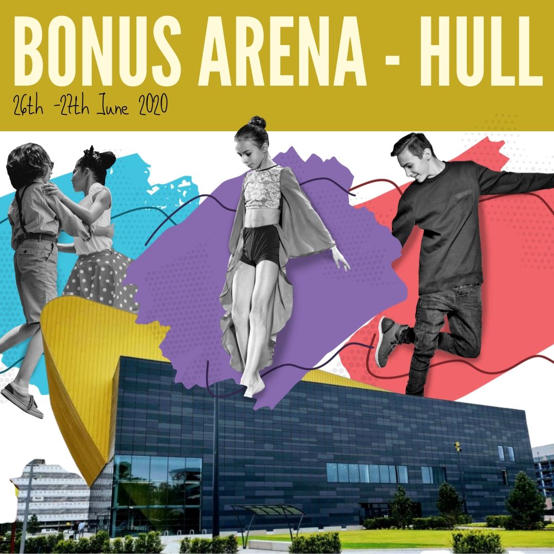 The venue is set... Come the 26th &amp; 27th June 2020, all local schools and dance groups will have their chance at performing in front of over 3,000 people at Bonus Arena, Hull!💃🕺

#groupdance #bonusarenahull #chancetodance #creativity