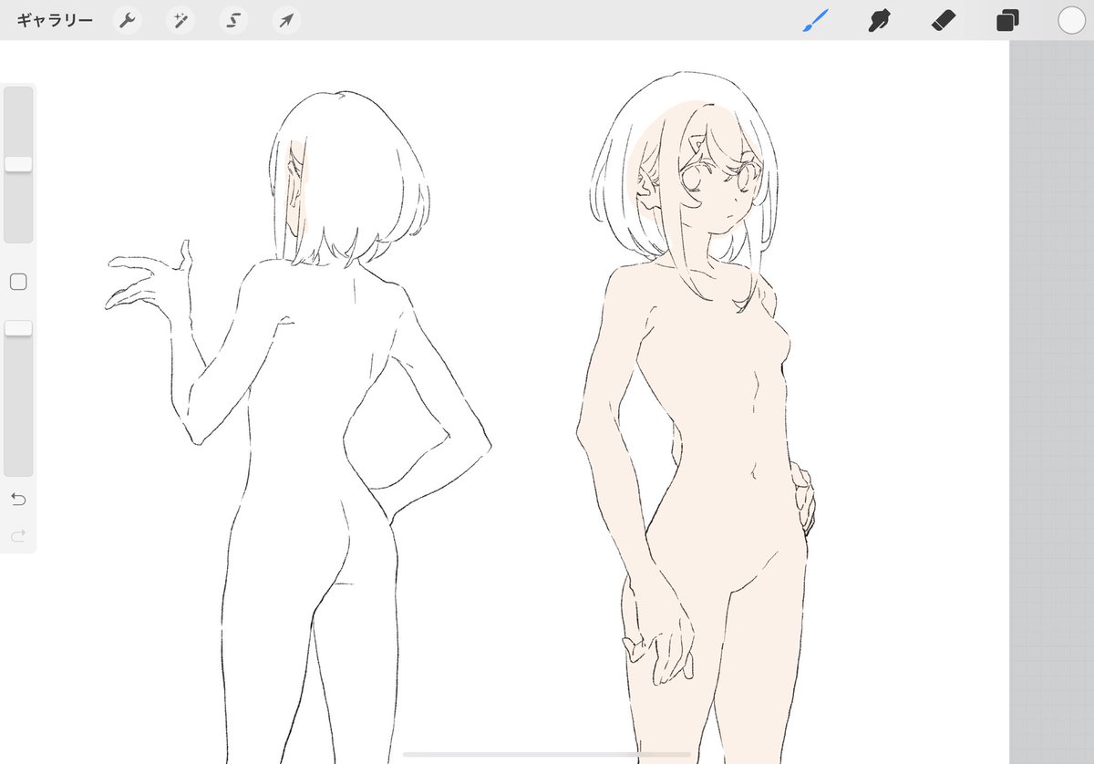 衣装検討用素材作りました 