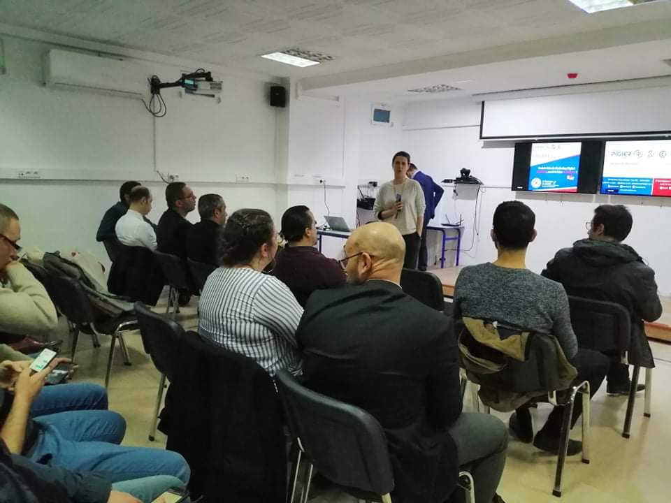 GroupePigier's tweet photo. Retour en images sur notre #afterwork #DigitalMarketing 
Animé par @iharkouken  de @AlcomnetContact au #GroupePigierAlgerie &amp; @cciaf_actu https://t.co/9FyGZKKxwI