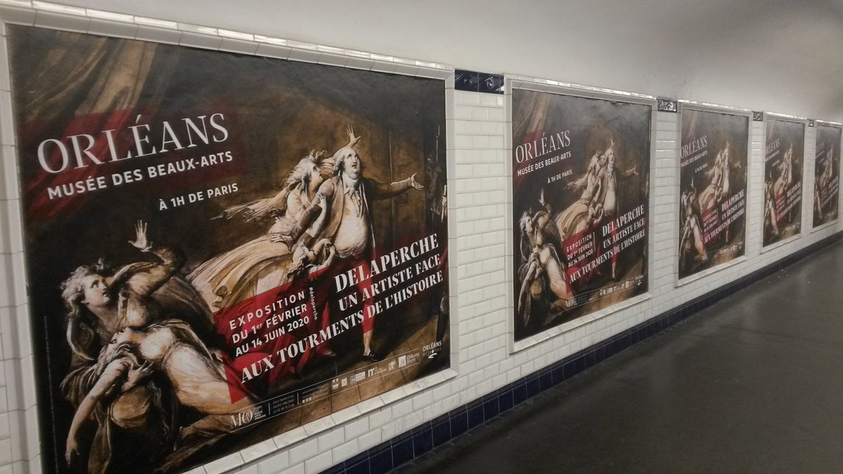 PresseKraemer's tweet photo. @Ligne1_RATP #Paris #metro puis #train #Austerlitz pour @MbaOrleans @OrleansMetropol #expo sur la famille #Delaperche #mere et ses deux #fils #peinture #dessin La suite sur https://t.co/M891pOajEQ @Salondudessin #OliviaVoisin #RueChaptal @bleenhardt #Revolution #Royaute #Russie https://t.co/yreB0Lqgay