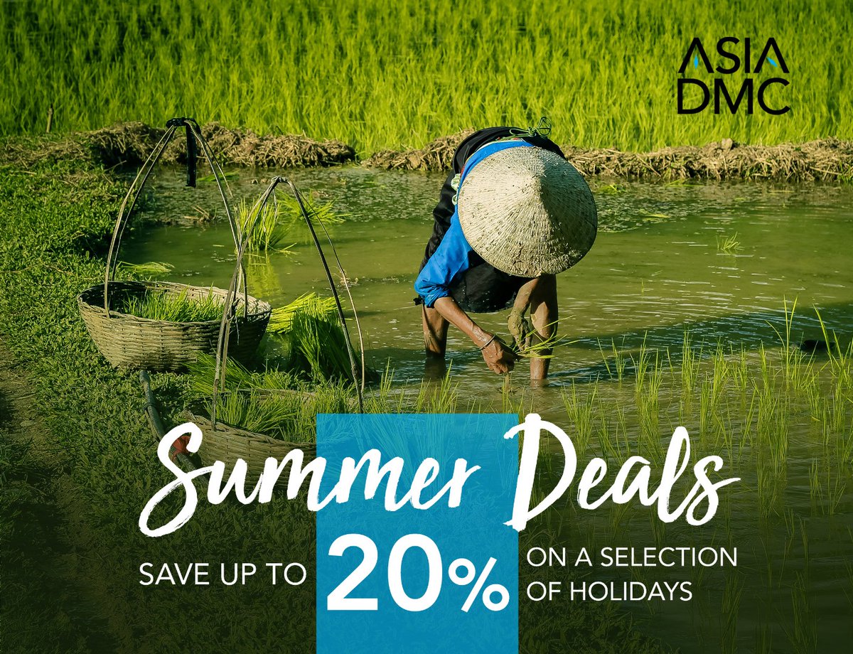ASIADMCGroup's tweet photo. #SummerDeals: 14D Vietnam from rugged mountains to the sea | From $897 per pax

Package highlights: https://t.co/kgdIBJsHyB

#ASIADMC #Vietnam https://t.co/cfeBCzzHBW