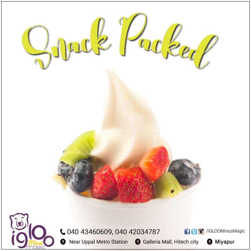 IglooMinusMagic's tweet photo. Did you know our froyo is packed with calcium and protein? Top it off with fruit for a healthy kick to your evening snack! #frozenyogurt #froyoflavours #healthysnacks #desserts https://t.co/tVg1b8cfa0