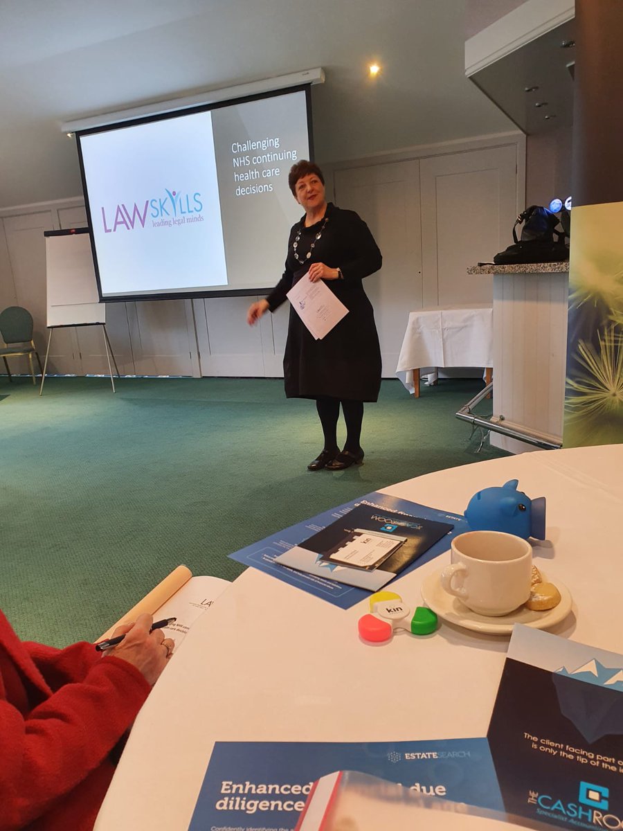 CornwallLawSoc's tweet photo. Thank you to Gill Steel of @LawSkills for travelling to Cornwall, for what will be her final seminar with us, to keep our private client practitioners up to date. Also, thank you to our sponsors - @kin_probate, Estate Search (https://t.co/DwTugkm6nj), &amp; @TheCashroomLtd. https://t.co/pjDzdA2nI7