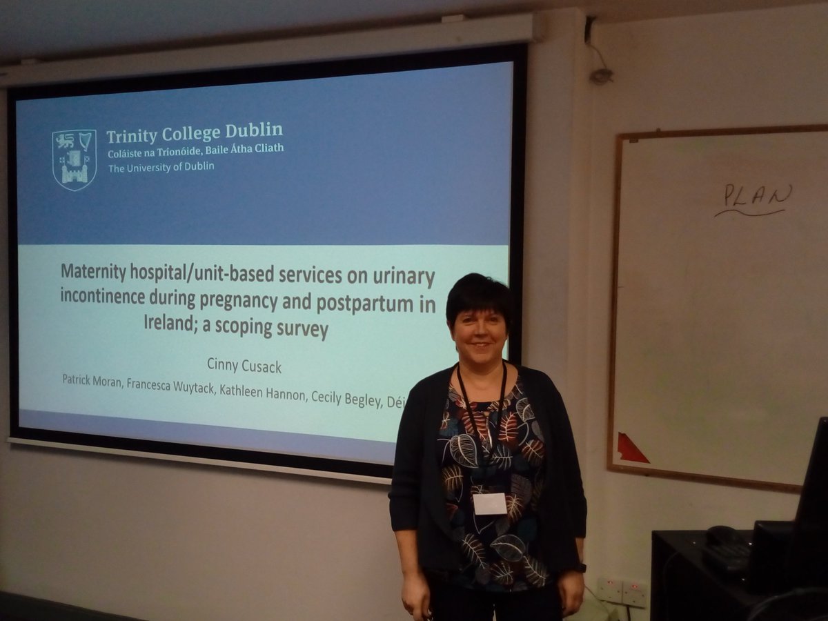 The MAMMI study (@mammi_tcd) on Twitter photo Cinny Cusack, Physiotherapy Manager, Rotunda hospital, preparing to present on national maternity services for pregnant and postpartum women with incontinence
<a href="/TheConf_TCD/">THEconf2024</a> Cinny Cusack, Physiotherapy Manager, Rotunda hospital, preparing to present on national maternity services for pregnant and postpartum women with incontinence
<a href="/TheConf_TCD/">THEconf2024</a>