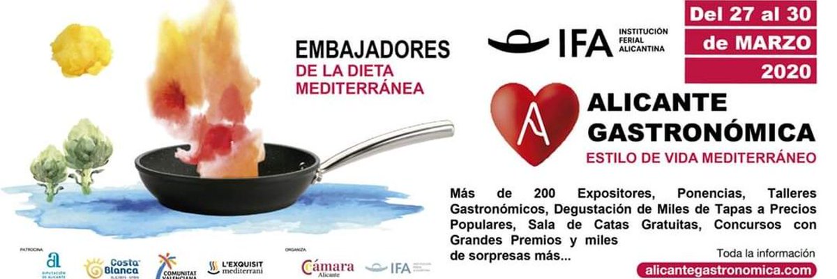 AETE (@aete_elche) on Twitter photo Alicante Gastronómica (<a href="/AlicanteGastro1/">Alicante Gastronómica</a>), feria organizada por @IFA_Feria sobre la #gastronomía de la provincia de #Alicante, hoy en @elmundoalc
elmundo.es/comunidad-vale… Alicante Gastronómica (<a href="/AlicanteGastro1/">Alicante Gastronómica</a>), feria organizada por @IFA_Feria sobre la #gastronomía de la provincia de #Alicante, hoy en @elmundoalc
elmundo.es/comunidad-vale…