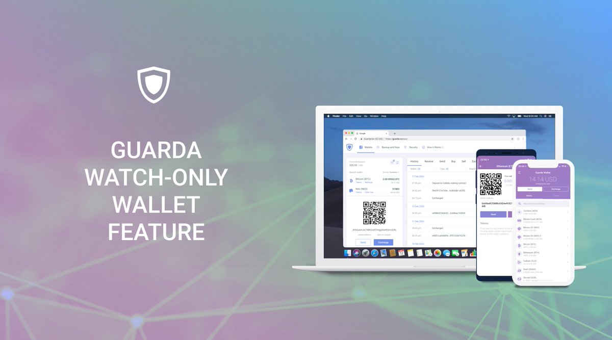 GuardaWallet's tweet photo. What is it that you can check, but cannot manage?
Actually, there are many things like that...
One of them being the #WatchOnly mode #cryptocurrency storages on @GuardaWallet 👁️
Handy, secure and easy to create.
Learn more here: https://t.co/wEEeHohyOE
#Bitcoin https://t.co/FHO9hcbyJy