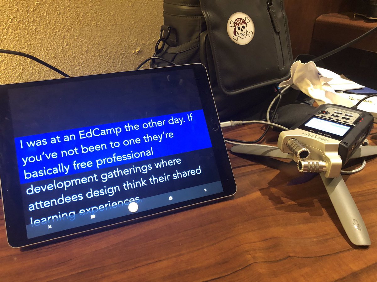 urbie's tweet photo. Today’s #PuzzlingMix podcast brought to you from a St Louis hotel room. Gotta work on the echo. #PromptSmartPro #ZoomH4npro #edtech #reimaginePD #showyourwork https://t.co/fqK27WdhTa https://t.co/7E89aIiPtX