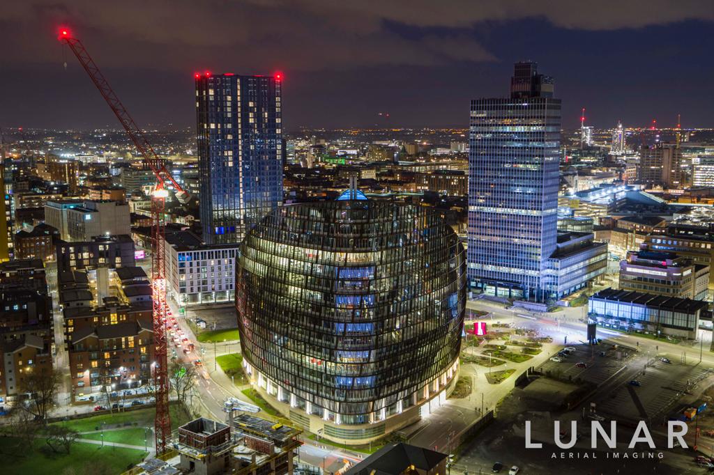 One Angel Square, a striking and inspiring building. 
#NOMA #Manchester #Mcrmipim #drone