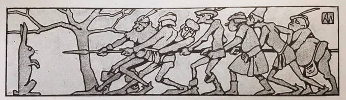 « Die Sieben Schwaben » - les 7 Souabes - K. A. Wilke, 1926 