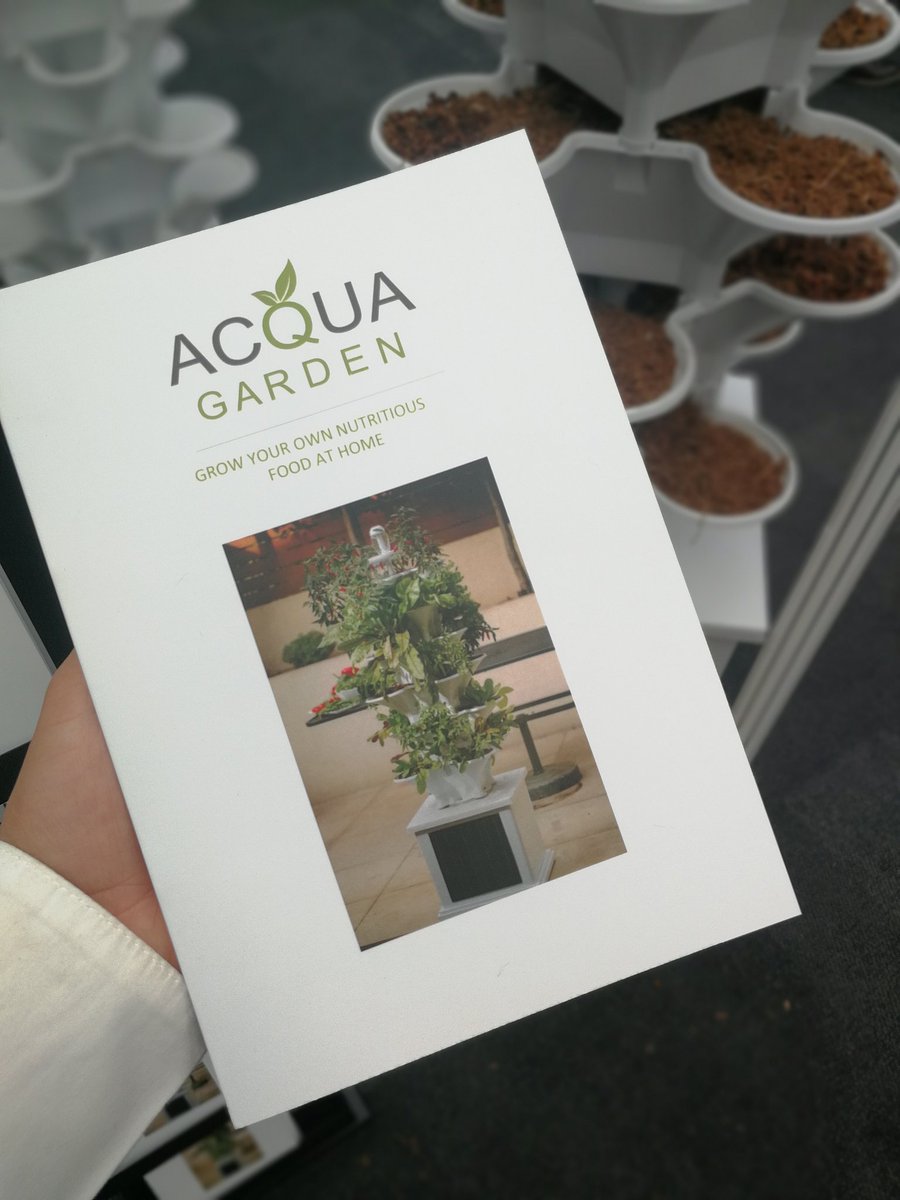 acquatower's tweet photo. Today we're excited to be at the @gardenpresevent at The Business Design Centre. If your here stop by for a goody bag and see a live demo of the @acquatower
@Sabrinafhenry
#london
#acquatower
#acquagrowingsystems 
#growyourown
#nutritious #food
#ecofoodcompany https://t.co/wjRHFOYWYU