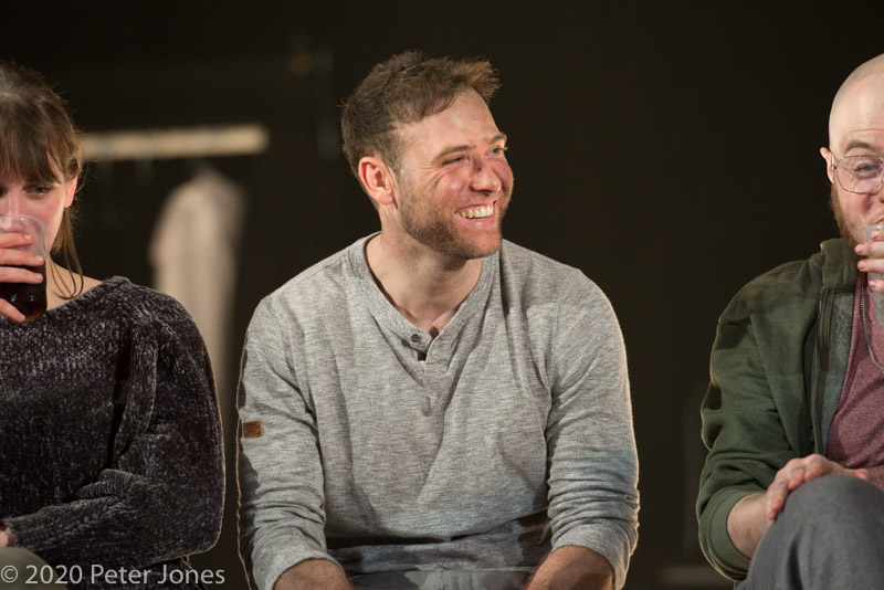 TerriPaddock's tweet photo. #Macbeth Macbeth Macbeth. Say it w/o fear! Thx @LazarusTheatre for a top Q&amp;A last night at @GreenwichTheatr:

AD Ricky Dukes
@_Jamieoneill
@reggieseeley
@FredBThomas 
@LewisJDavidson
@mrdavidclayton
@hamishsomers
@mega_mikko
@darcywillison

Blog &amp; more 📸: https://t.co/GV3X65RLd8 https://t.co/QPW8Yjmzrj