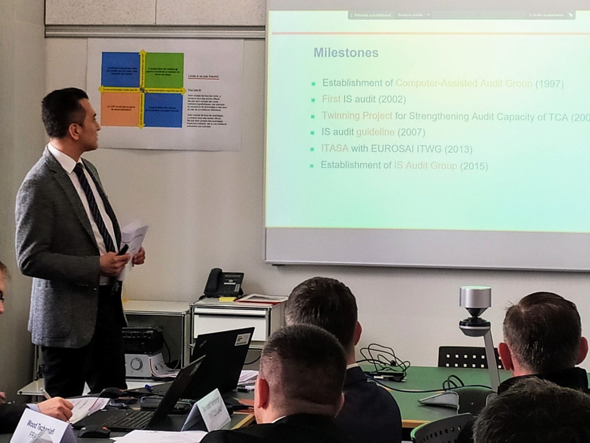 TurkishSAI's tweet photo. IT(A)SA subgroup meeting is being held in Bern, Switzerland. 
Moderators are giving presentations about their ITASA and ITSA experiences from the last year.

#ITASA #ITSA #ITWG @IT_TurkishSAI https://t.co/kEDxiF121h