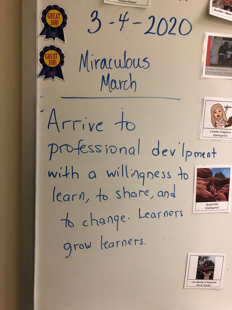 RockRestESNC's tweet photo. One of the secret ingredients to RRES success: intentionally planned professional learning that is regular, rigorous and relevant. We believe that “learners grow learners”. @AGHoulihan @Renee_McKinnon1 https://t.co/3MqVJOg2wJ