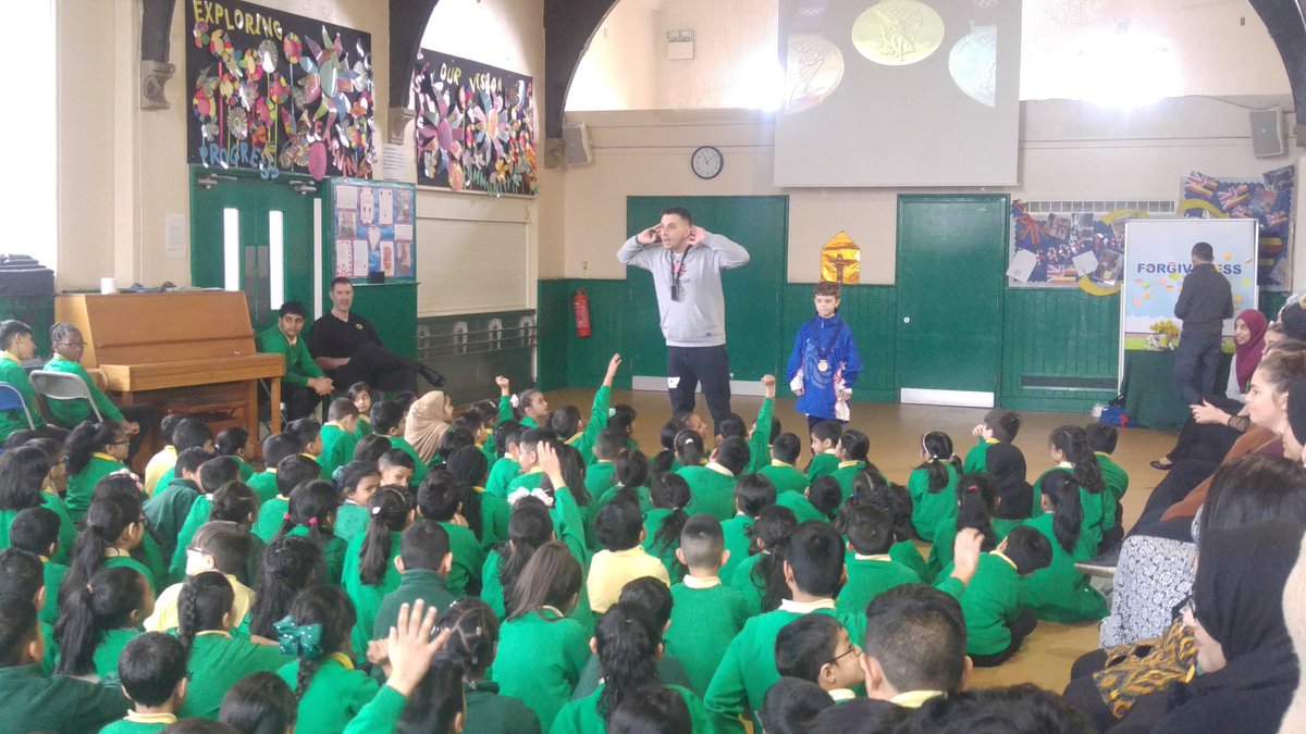 Children loved our visit from European and Commonwealth Champion <a href="/whitehead_adam/">Adam Whitehead OLY</a> teaching them to chase their dreams and how to be safe in water. Thank you Adam!