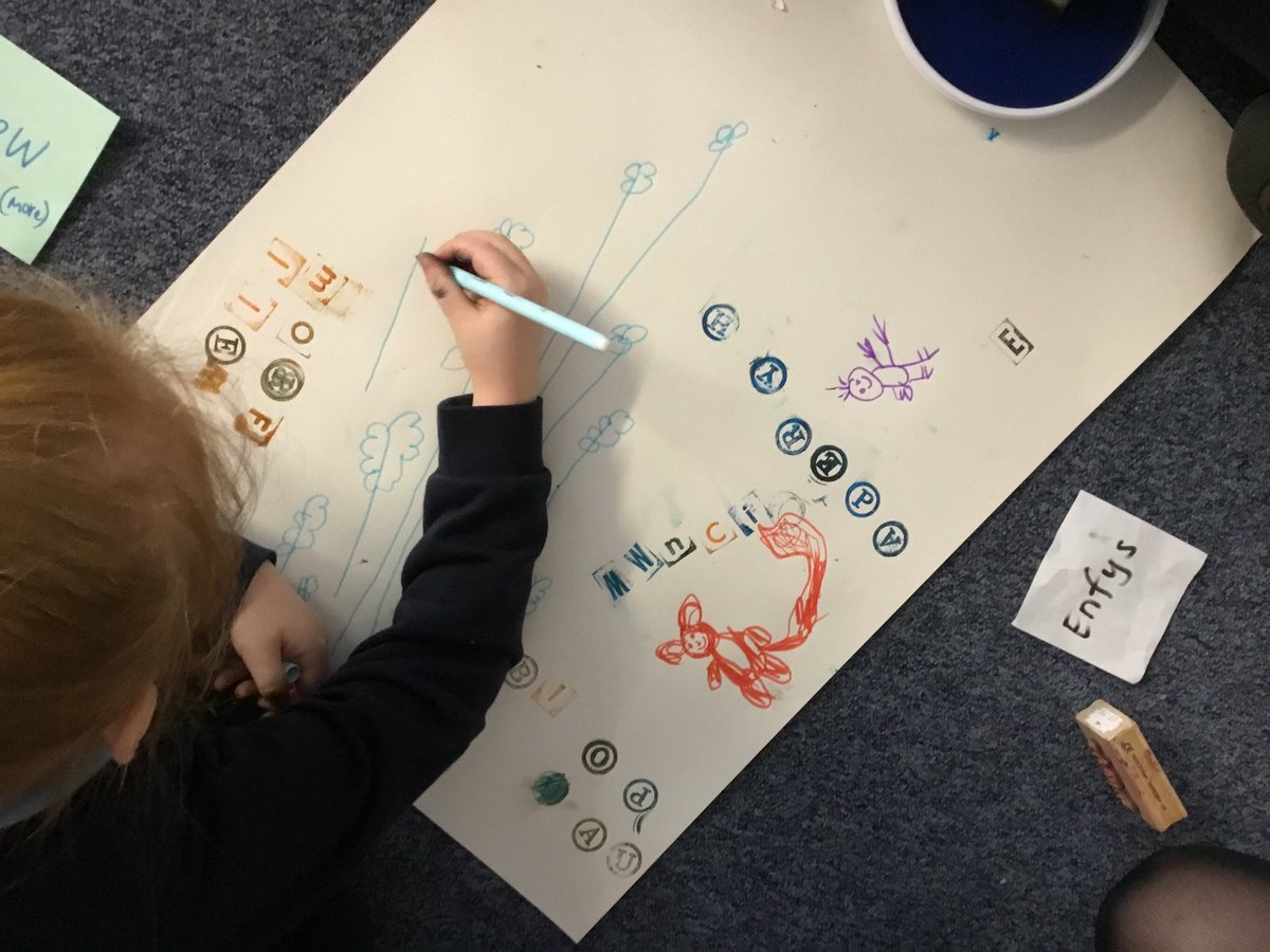 Monnow_Primary's tweet photo. #dosbarthjade are having a wonderful time exploring Cymraeg during our #leadcreative immersion day with the fabulous @rufusmufasa @Arts_Wales_ https://t.co/9zv5LnFrhA