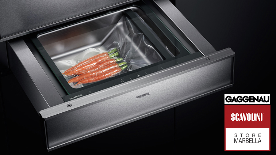 🔹🔹ENVASADORA AL VACÍO🔹🔹

Gaggenau pionero en la tecnología de cocción al vapor y sinónimo de desarrollo en la preparación de alimentos saludables.
Las ventajas de alimentos envasados al vacío son múltiples: cocinados al vacío sin pérdida de nutrientes, vitaminas y minerales.